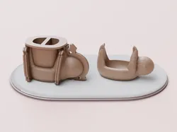 Sloth - Mold for making plant pots