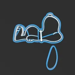 Snoopy, Cookie cutter set 104mm
