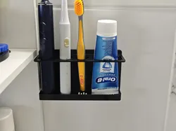 Soporte para cepillos de dientes de pared - Modelo de impresión 3D gratuito