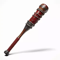 Spiked Baseball Bat Melee Weapon 3D model
