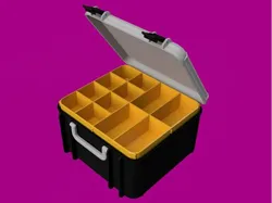 Tool Box Big mit 12 zusätzlichen Einsätzen