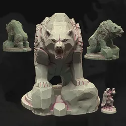 Totemic Grove - Bear Statue