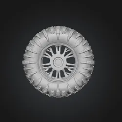 Truck Tire & Rim