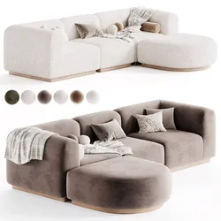 Westwing Narozna Sofa 3D model