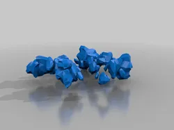 مجاني Props & Terrain STL تنزيل - حقل الحطام - BFG التضاريس - BFG التضاريس - SMT_M 🦊