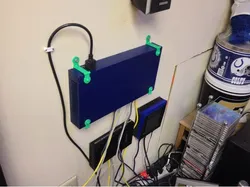 1.75" wall mounting bracket