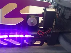 9v Battery case with connector and mounting holes by