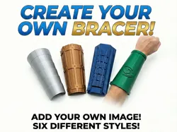 Create your own Bracer! - Free 3D Print Model