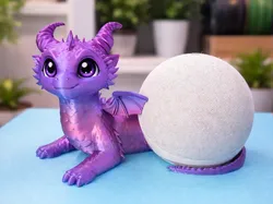 Elion a silent guardian (Alexa Dot Gen4/5 and Echo) - Free 3D Print Model