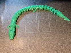Flexi dragon - Free 3D Print Model