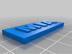 Mia Nameplate