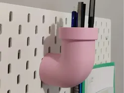 Pen holder Mario Pipe for Skadis - Free 3D Print Model