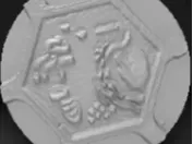 Plant Cell Coin - Free 3D Print Model
