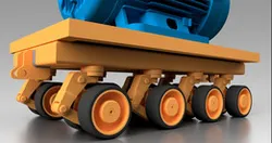 Swivel Axle For Heavy Duty Transporter