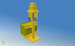 System horizontal alignment guide.