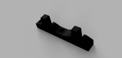 T-Connector (Double) for 10x10 Square Profile