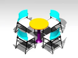 Table and Chair Assembly