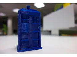 TARDIS Police Box (hollow interior)