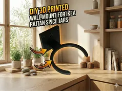 The "Infinity" Rajtan Wall Mount - Free 3D Print Model