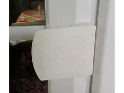 Door handle (parametric, hidden screws)