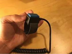 Replacement button cover for a push-to-talk trigger