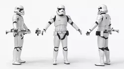 Star Wars First Order Stormtrooper 3D model