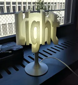 Table lamp "light"