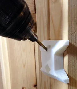45 degree drill guide