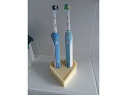 His 'n' Hers Electric Toothbrush Holder