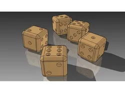 normal die / dice