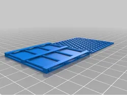 Pallet; metal hex mesh - 50 mm x 50 mm