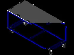 teable for transportation storage and repair of cycle test equipment