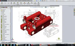Technical drawing practice to Solidworks (Versión Luis Arias)