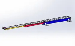 Telescopic belt conveyor