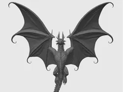 Faerie Wyvern - Free 3D Print Model