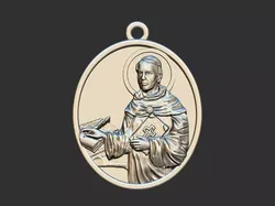 Saint Thomas Aquinas - Sao Tomas de Aquino 3D print model