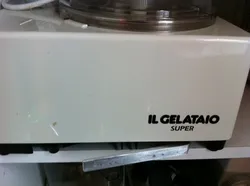 Simac Il Gelataio Super Ice Cream Maker Bowl Release Lever