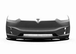 Tesla Model X 2016 Front bumper