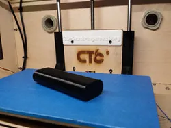 Test handrail for the NASA Handrail Clamp Assembly Challenge