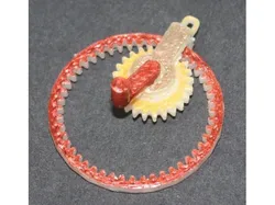 Daily earring #14: Gearring! Bike-Style...
