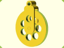 Filament Guide Pulley for Maketbot or Thing-O-Matic