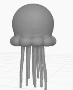 Jellyfish TPU squishy!