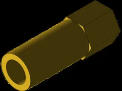 Khớp lục giác gắn bánh xe trục 4mm