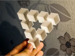 Penrose Triangle Illusion