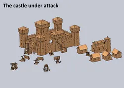 The Castle under attack