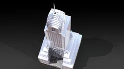 The Chrysler Building, Sheetmetal puzzle, 3d puzzle, 3d model, metalcraftdesign