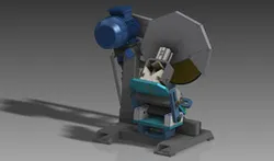 the tube cutting machine