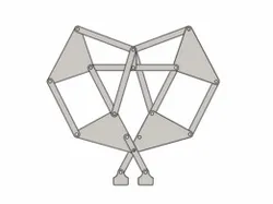 Theo Jansen Strand Beast Mechanism with Video Tutorial