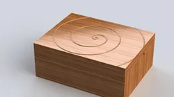 This is a small keepsake box