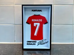 Cristiano Ronaldo - Portugal - Jersey Frame - Free 3D Print Model